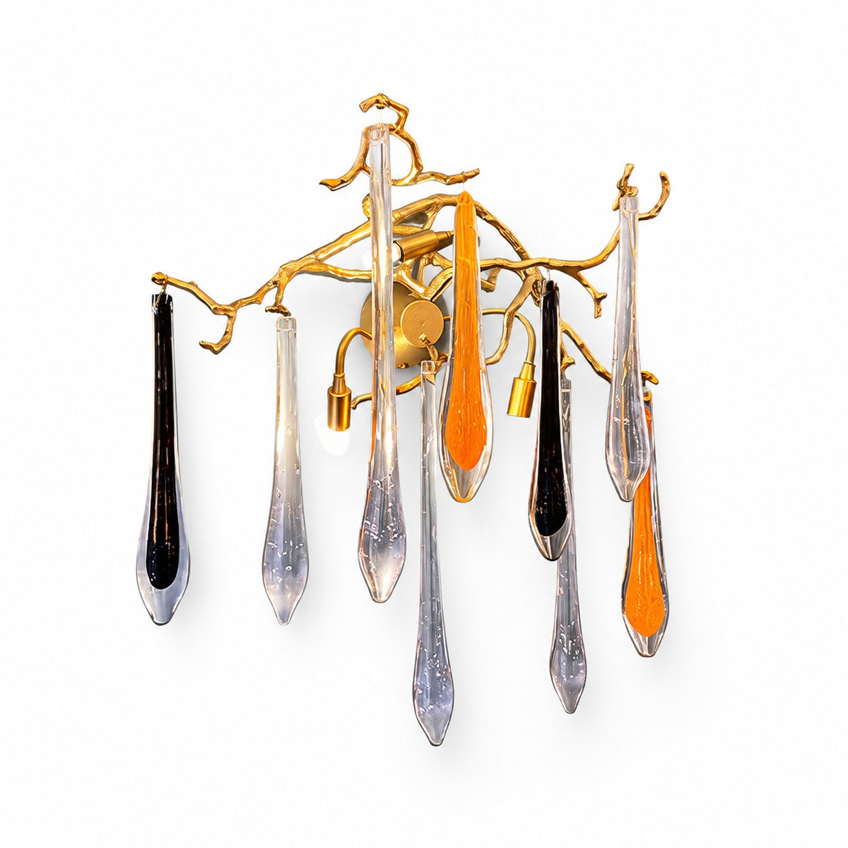 Agnes Branch Crystal Wall Sconce