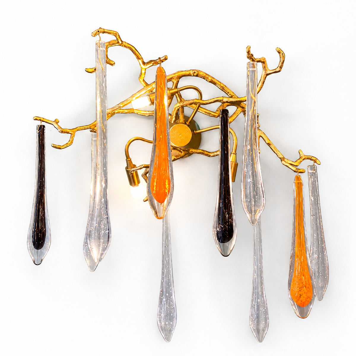 Agnes Branch Crystal Wall Sconce