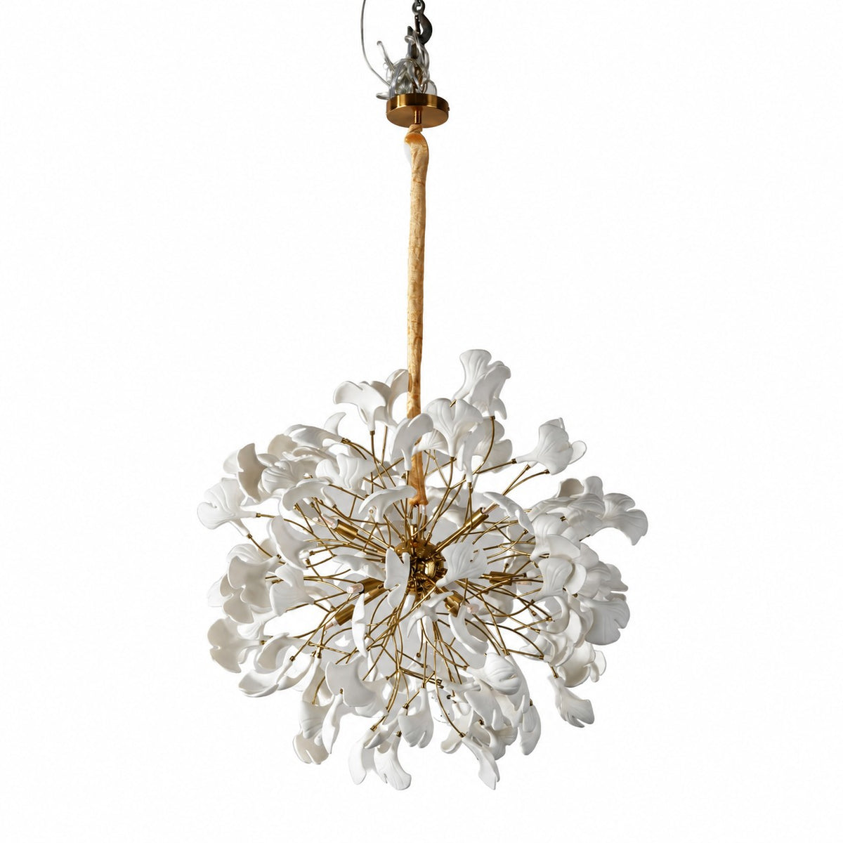 Ceramic Ball Pendant 800 - Gold
