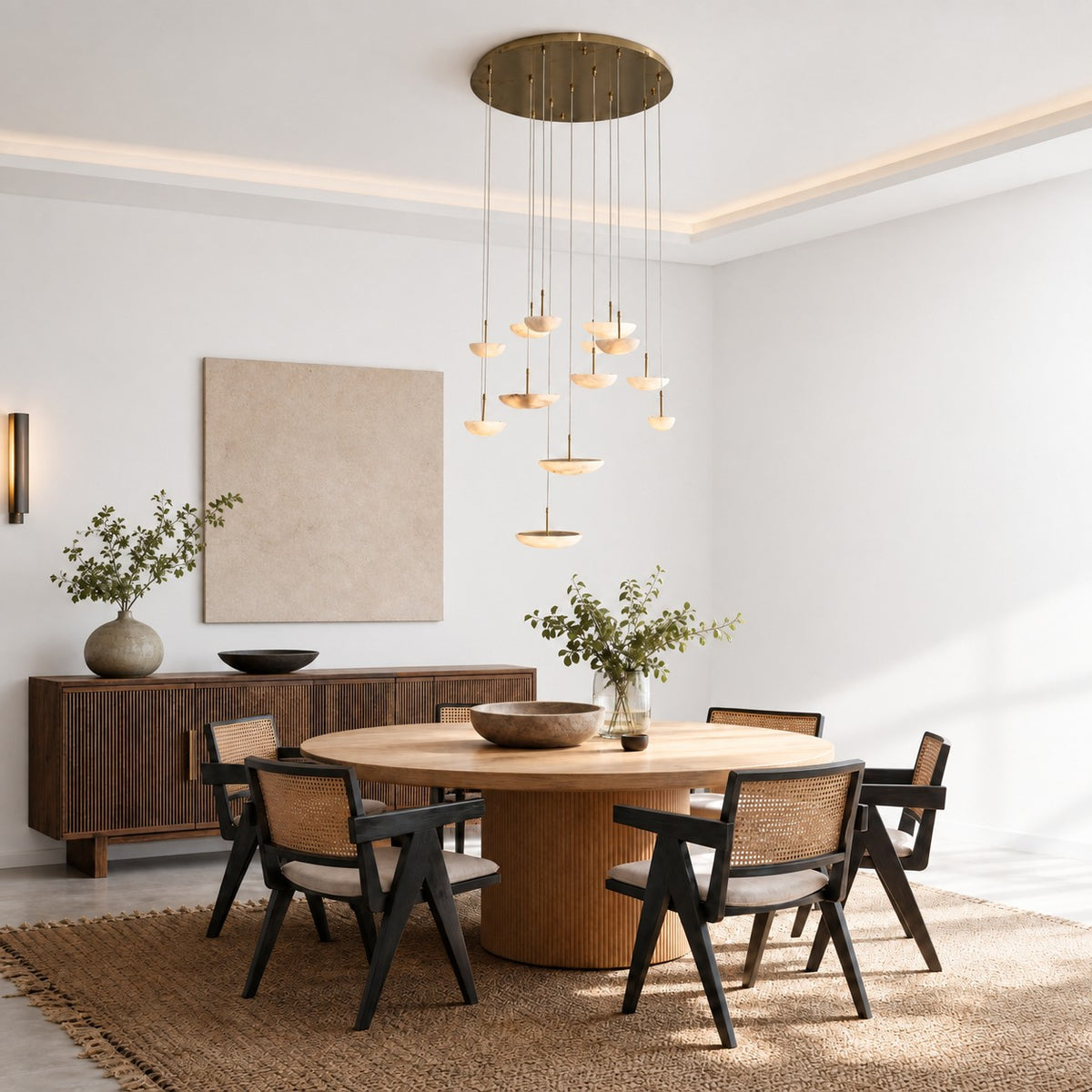 Ciottolo Modern Alabaster Pendant Light Fixtures