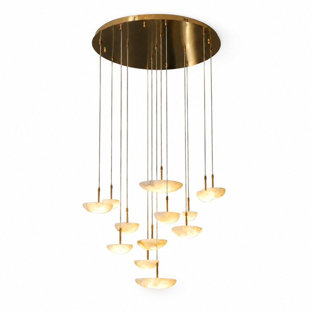 Ciottolo Modern Alabaster Pendant Light Fixtures