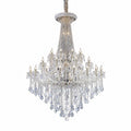 Extra Large Retro Empire Candle Crystal Chandelier