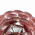 Hand-Blown Glass Chandelier 57 — Pink
